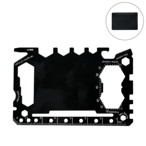 Multi-functional Tool Card in PU Leather Pouch